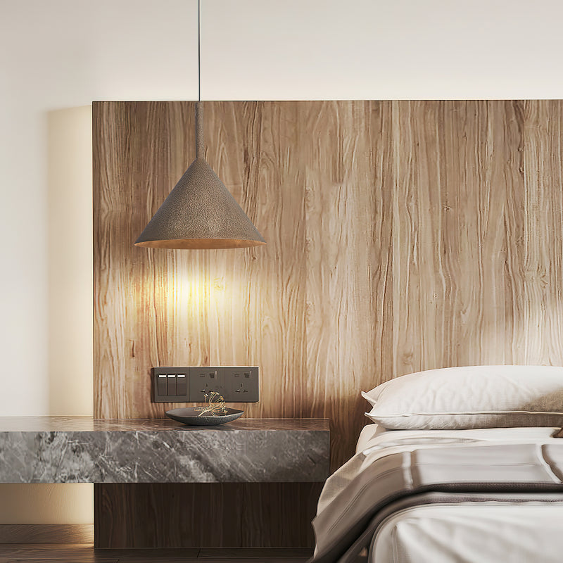 Flint Hammered Pendant Lamp