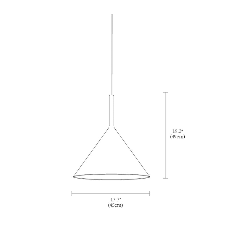 Flint Hammered Pendant Lamp