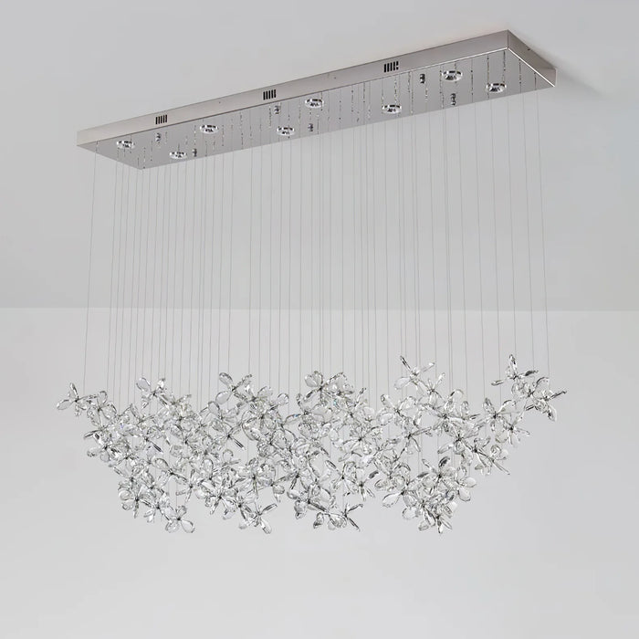 DIY Floating Butterfly Chandelier