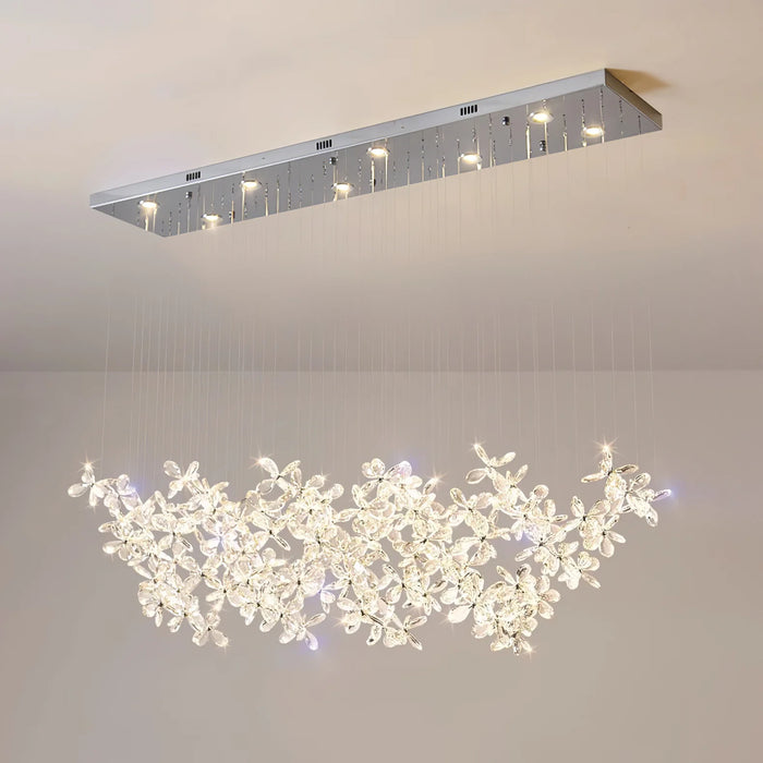 DIY Floating Butterfly Chandelier