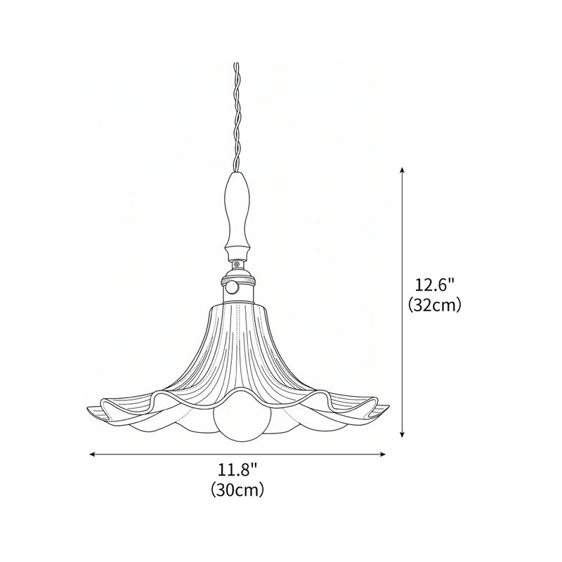 Florin Ripple Pendant Light