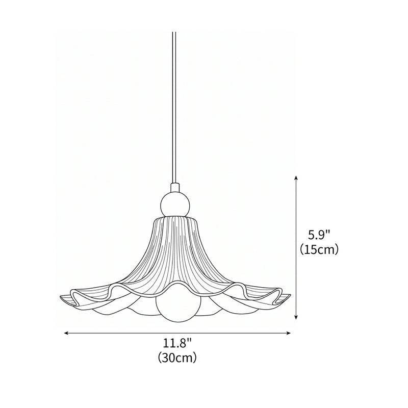 Florin Ripple Pendant Light