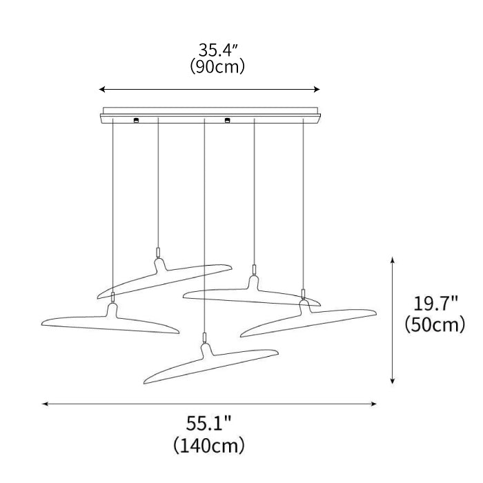 Flower Silent Chandelier