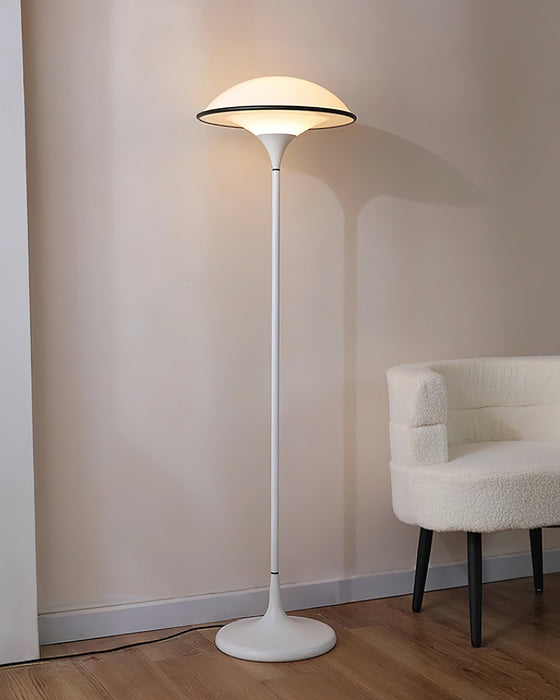 Foggy Saucer Floor Lamp 15.7"
