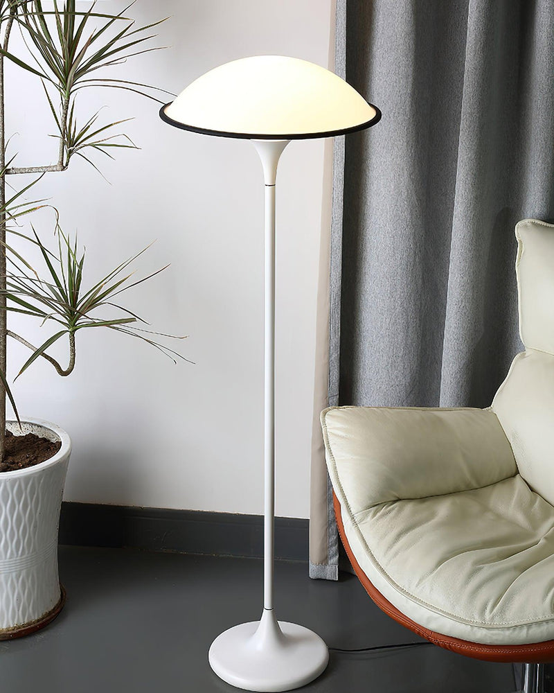 Foggy Saucer Floor Lamp 15.7"