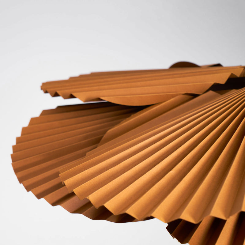 Folded Leaf Lotus Chandelier