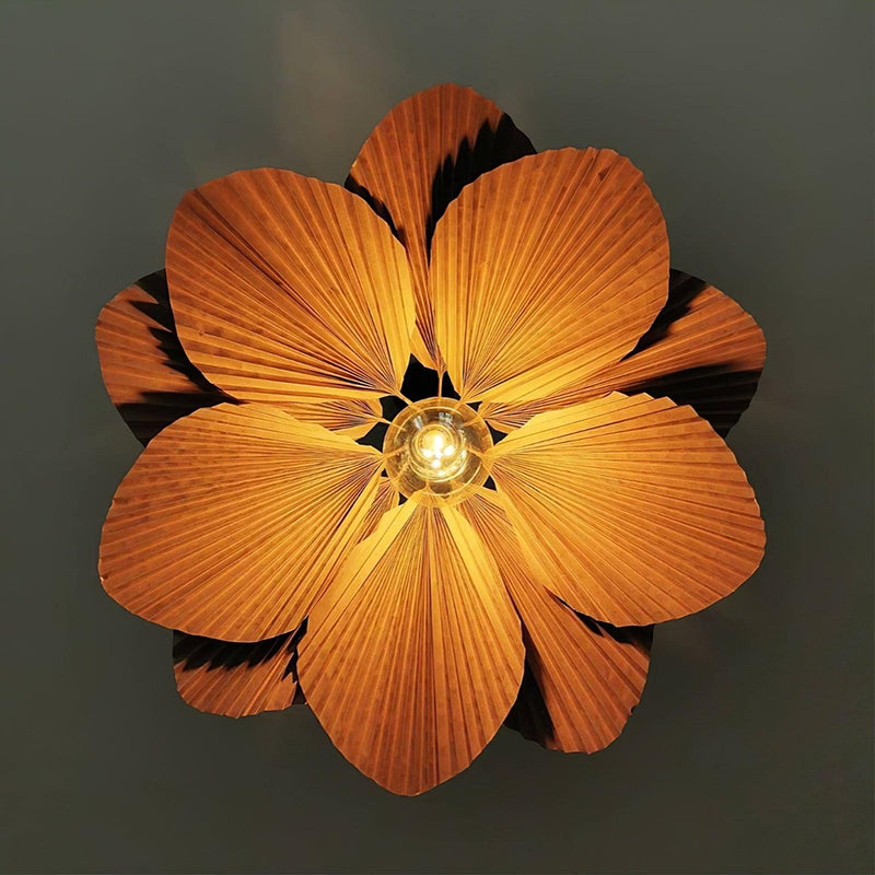 Folded Leaf Lotus Chandelier