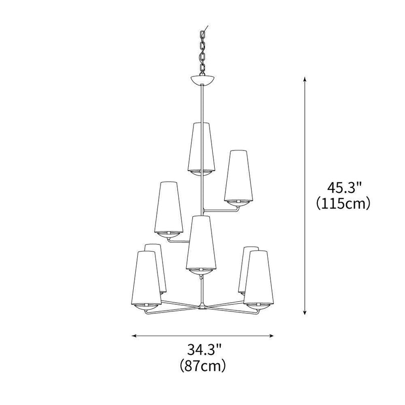 Fontaine Vertical Chandelier