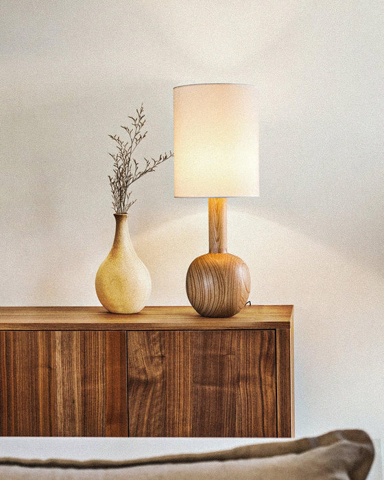 Gavel Table Lamp 11"