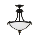 Geary Semi-Flush Mount 16.9"