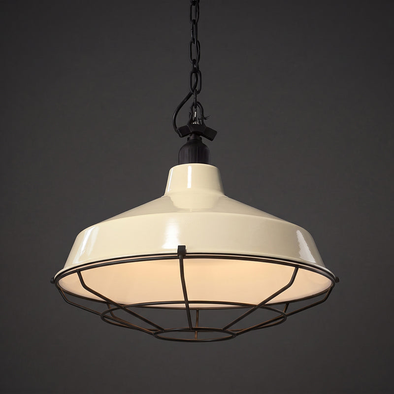 Lowery Enamel Caged Pendant