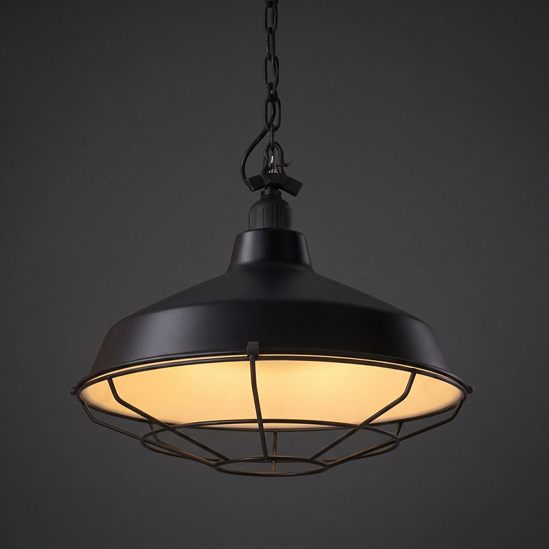 Lowery Enamel Caged Pendant