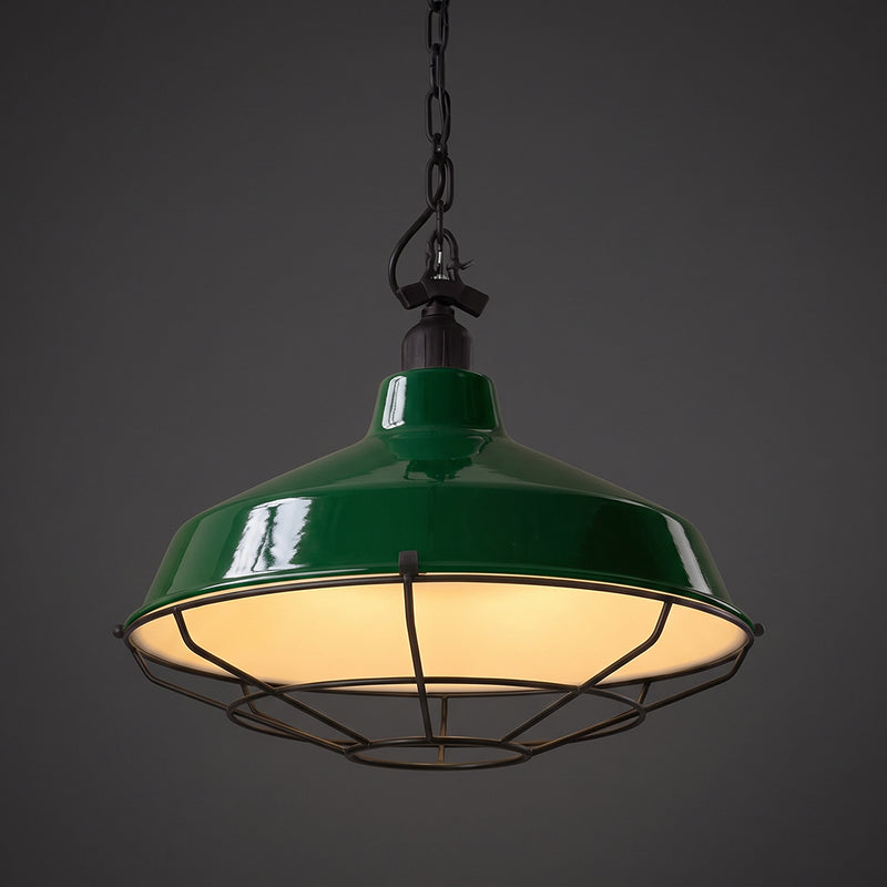 Lowery Enamel Caged Pendant