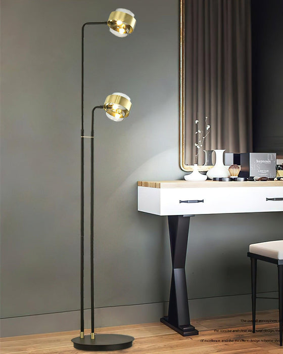 Gemini Twin Floor Lamp