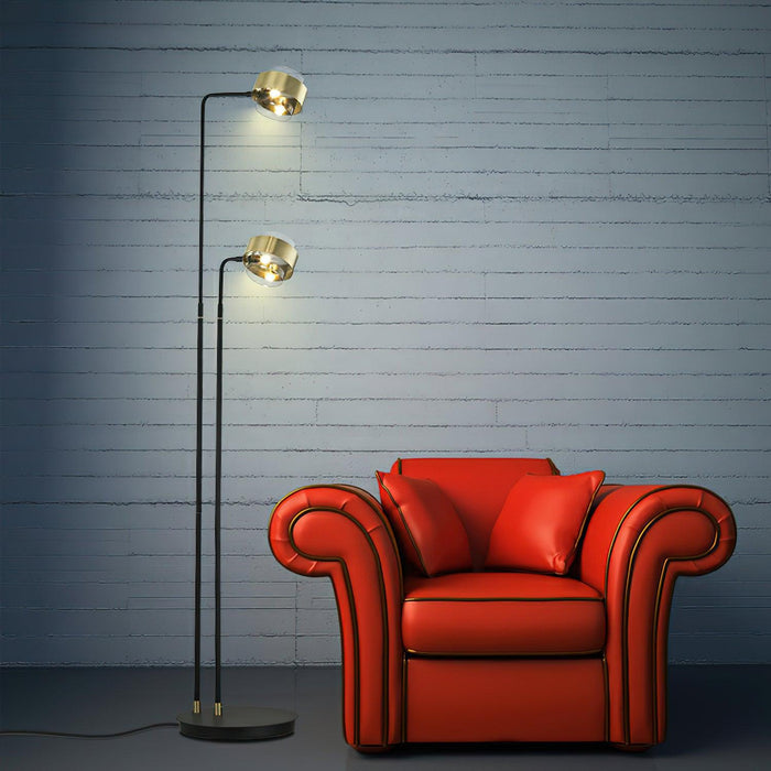 Gemini Twin Floor Lamp