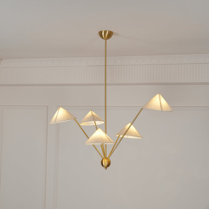 Geometric Harmony Chandelier 32.7"