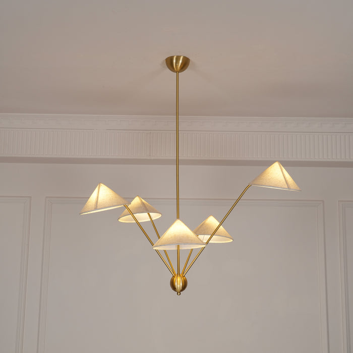 Geometric Harmony Chandelier 32.7"