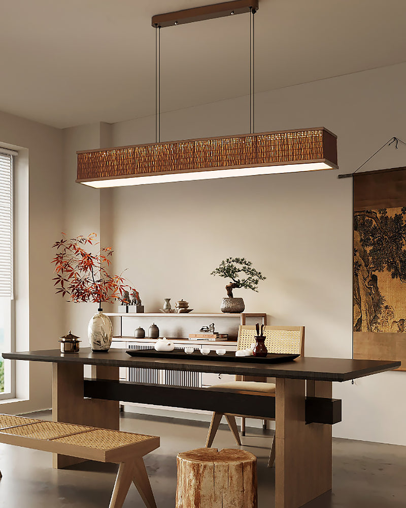 Gideon Bamboo Pendant Lamp
