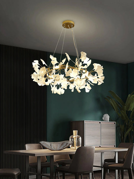 Gingko Chandelier O 23.6″