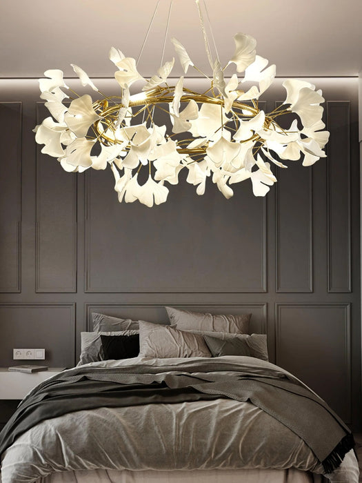 Gingko Chandelier O 23.6″