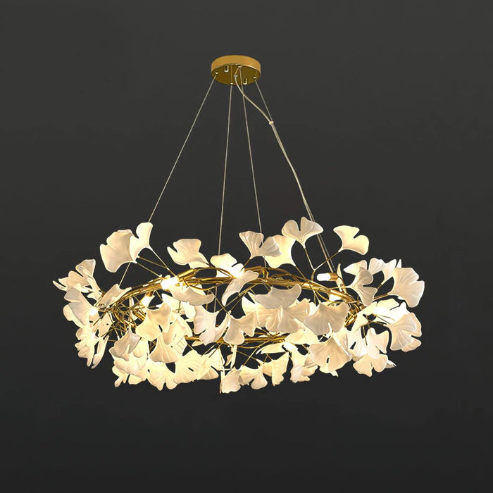 Gingko Chandelier O 23.6″