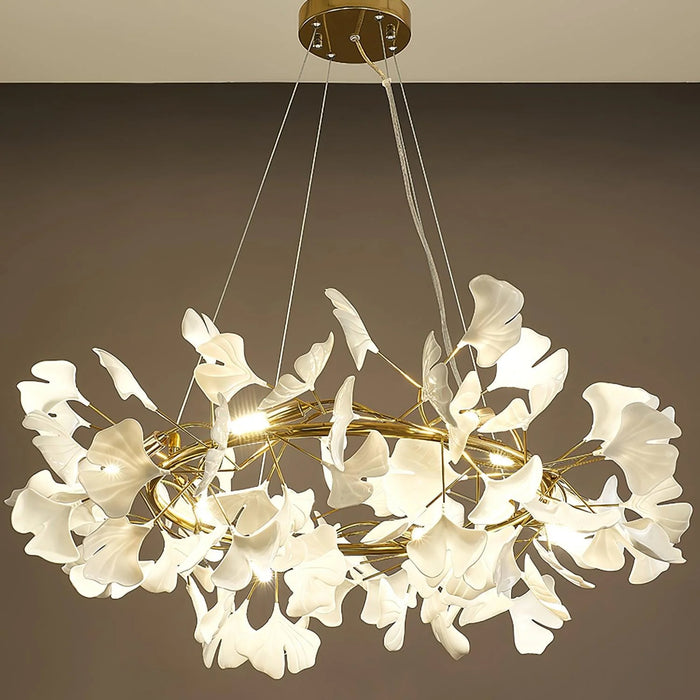 Gingko Chandelier O 23.6″