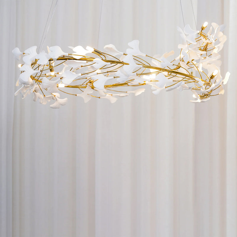 Gingko Chandelier U 23.6″