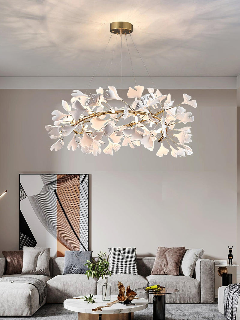 Gingko Chandelier U 23.6″