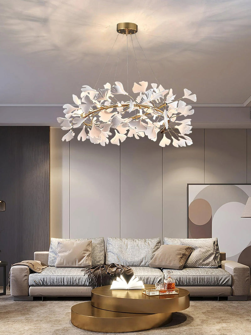 Gingko Chandelier U 23.6″