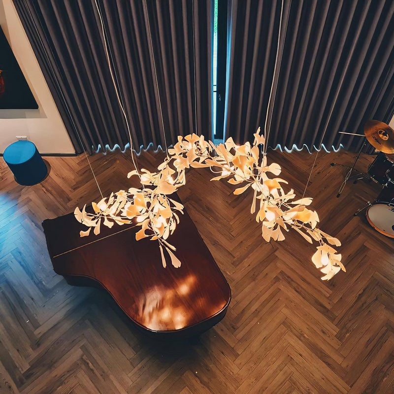 Gingko Leaf Chandelier