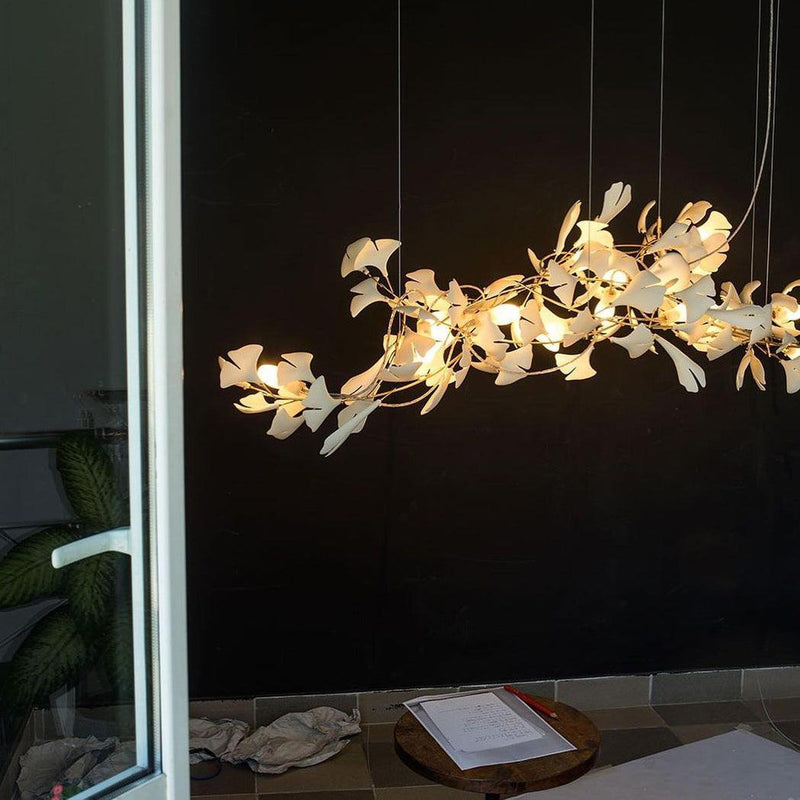 Gingko Leaf Chandelier