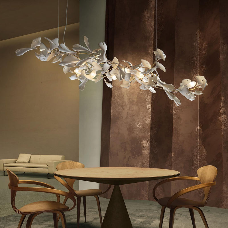 Gingko Leaf Chandelier