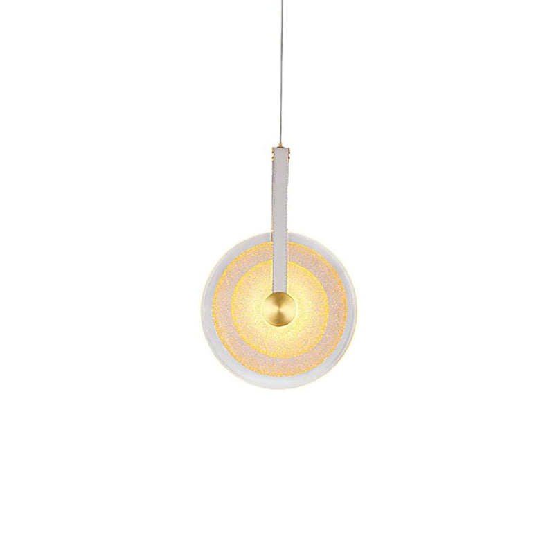 Glass Light Sheet Pendant Light