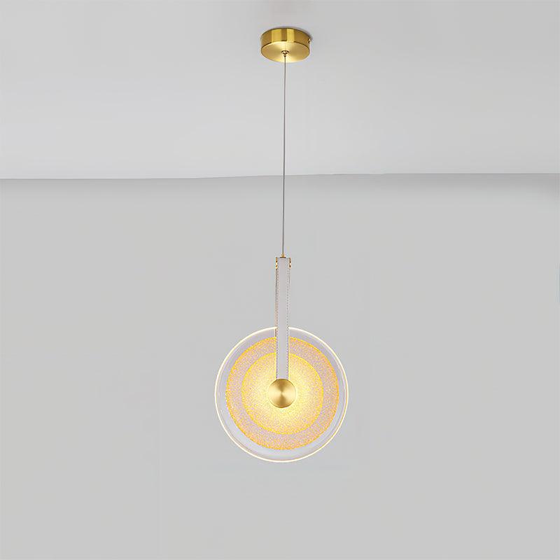 Glass Light Sheet Pendant Light