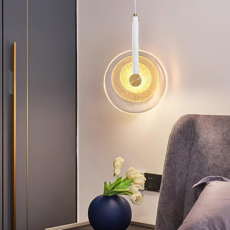 Glass Light Sheet Pendant Light