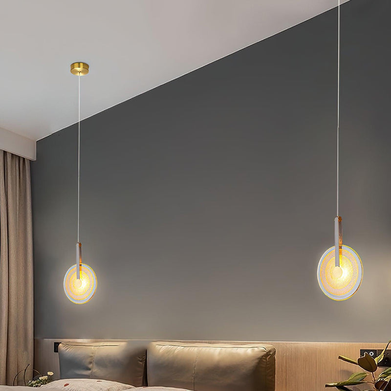 Glass Light Sheet Pendant Light