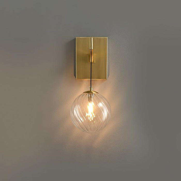 Golden Globe Wall Light 7.1"