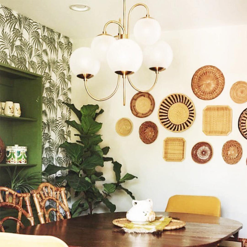 Gooseneck Chandelier 30"