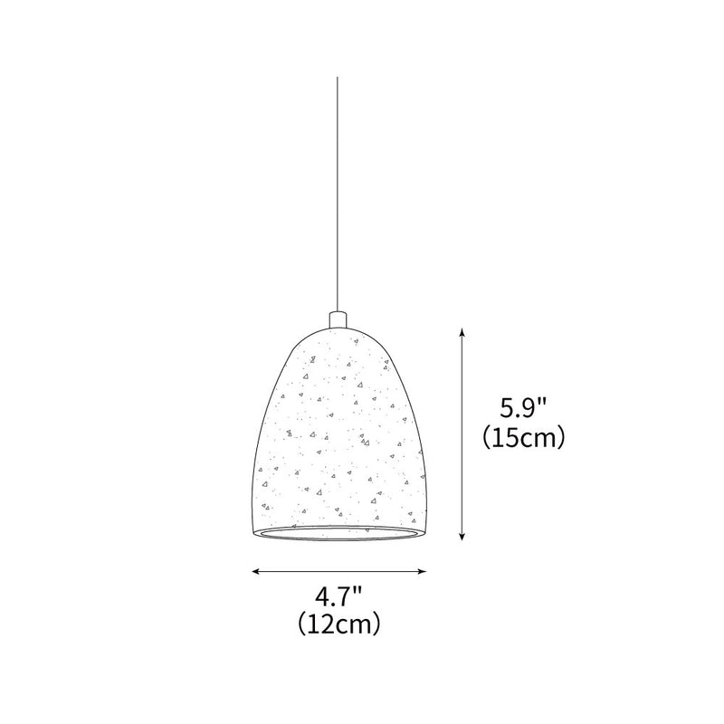 Grace Bell Pendant Lamp 4.7"