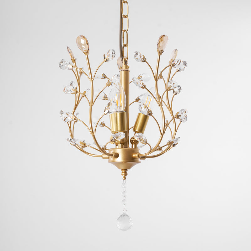 Grace Crystal Chandelier 12.6"