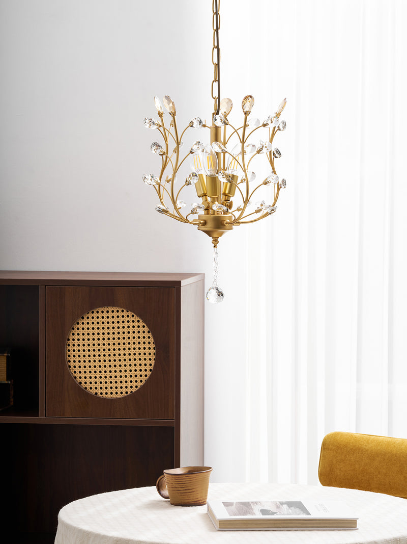 Grace Crystal Chandelier 12.6"