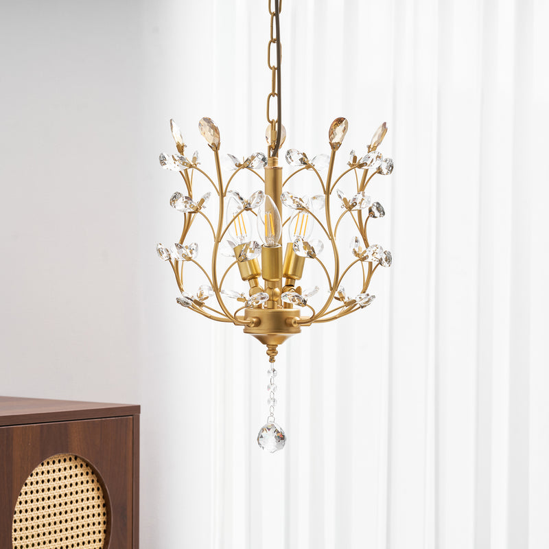 Grace Crystal Chandelier 12.6"