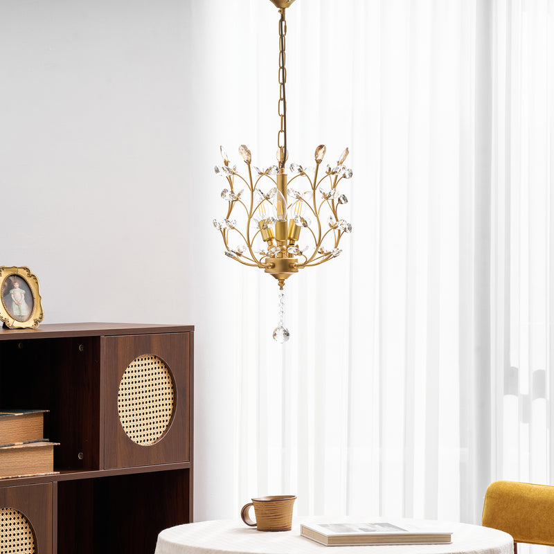 Grace Crystal Chandelier 12.6"