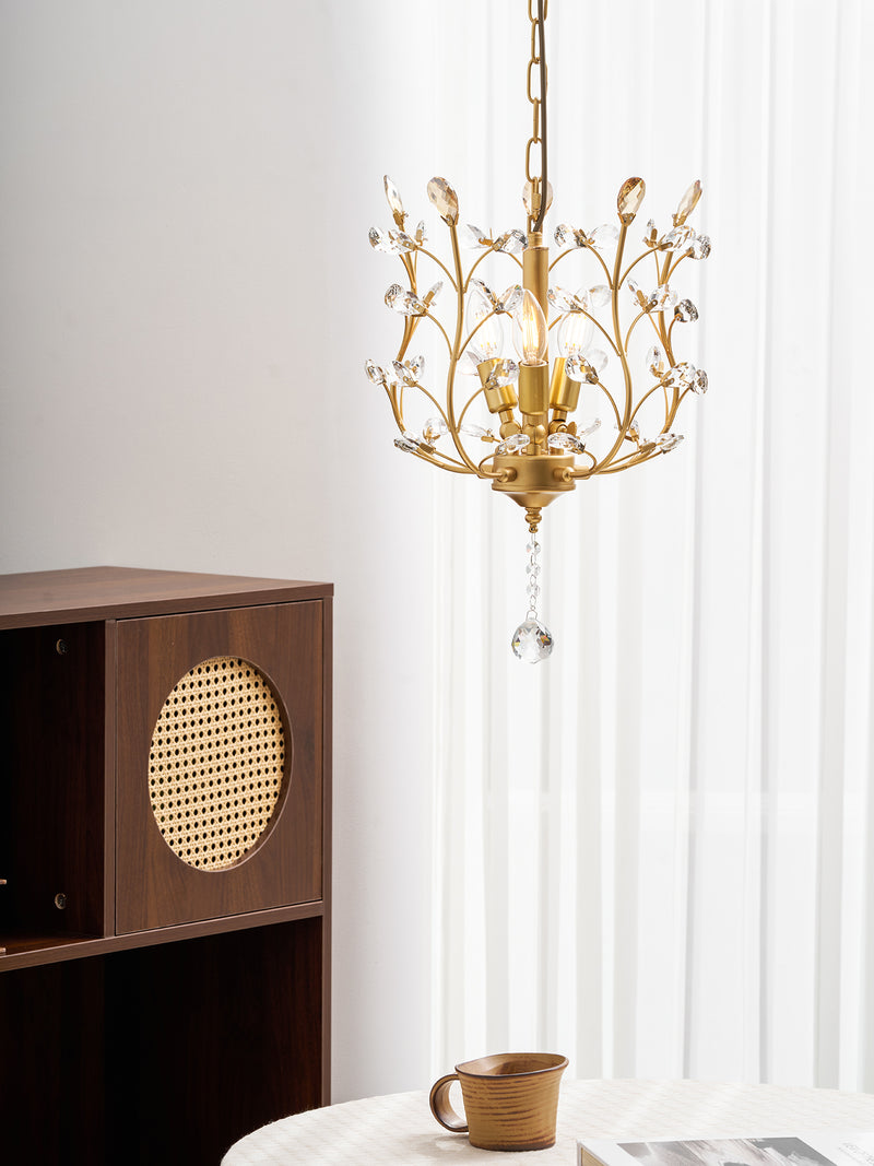 Grace Crystal Chandelier 12.6"