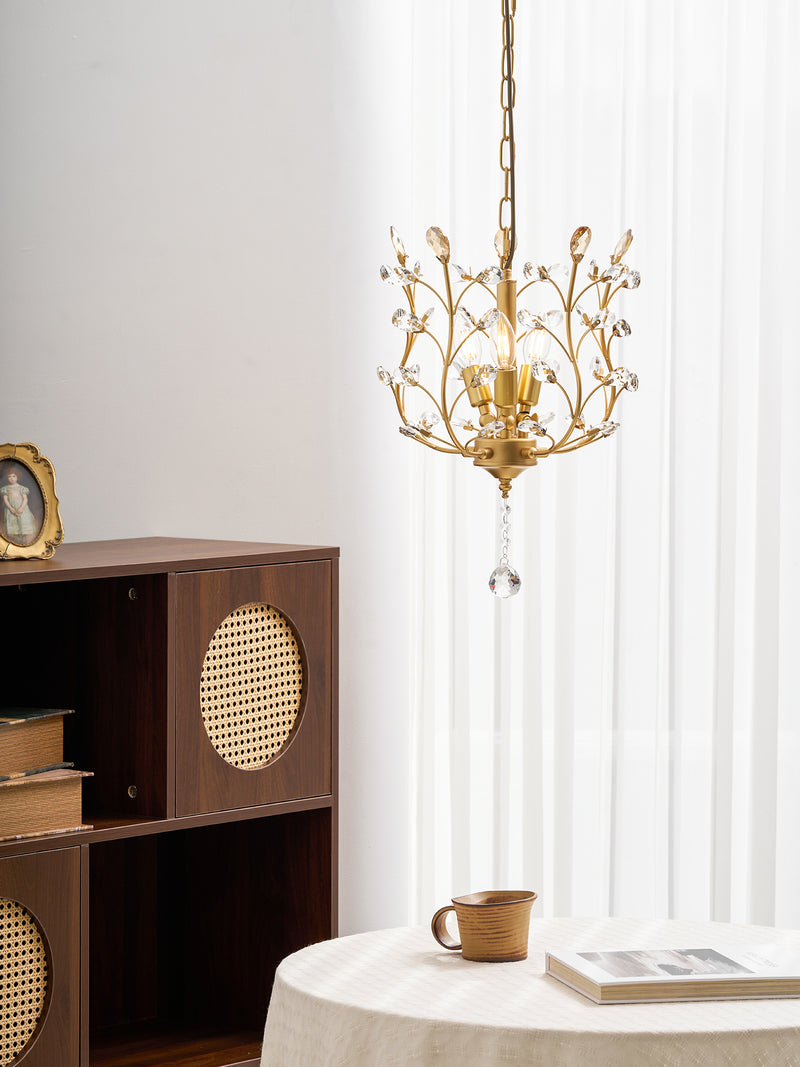 Grace Crystal Chandelier 12.6"