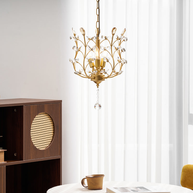 Grace Crystal Chandelier 12.6"