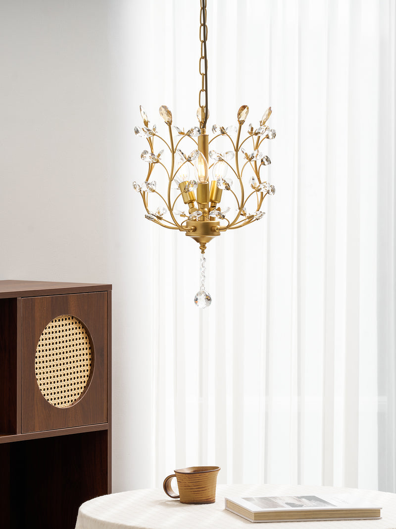 Grace Crystal Chandelier 12.6"