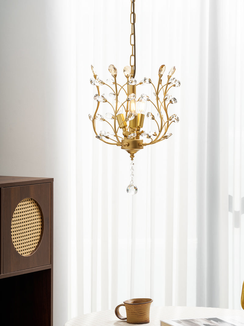 Grace Crystal Chandelier 12.6"