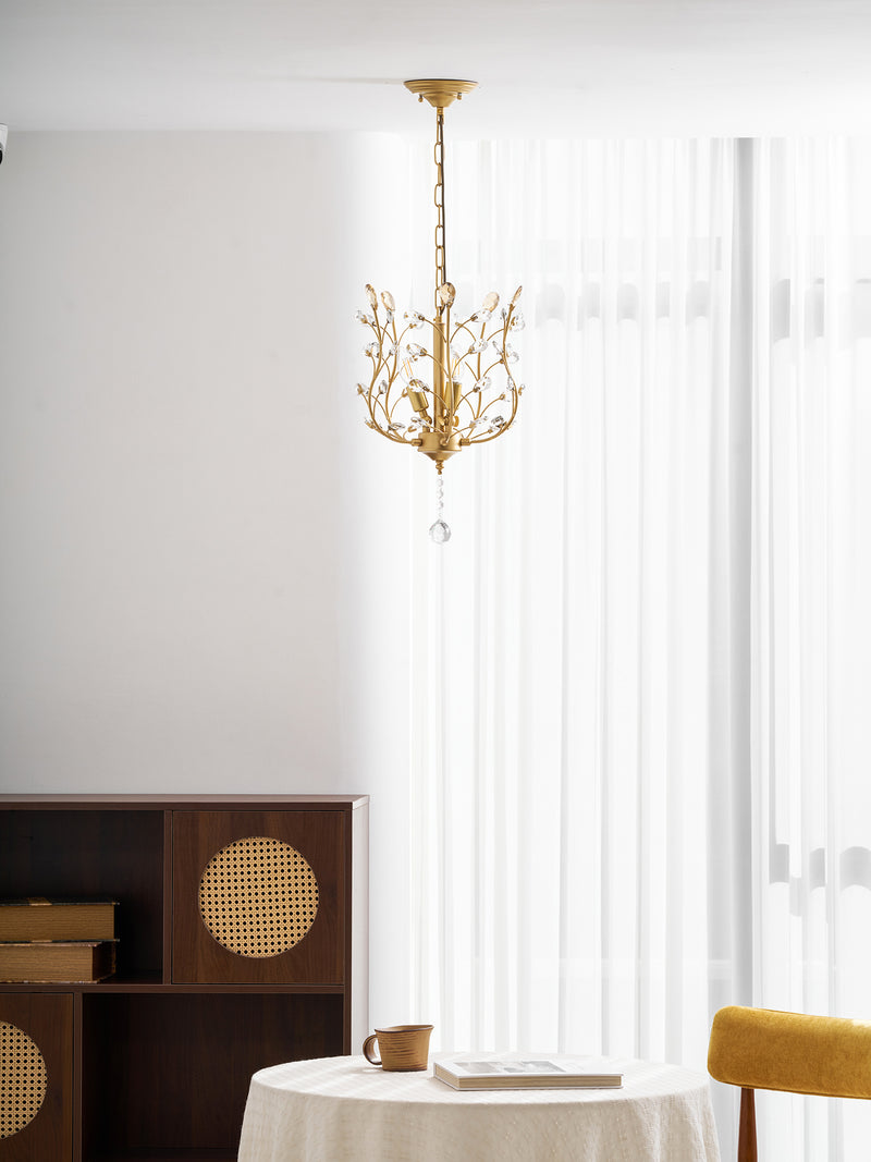 Grace Crystal Chandelier 12.6"