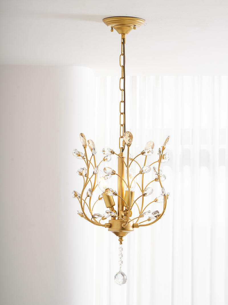 Grace Crystal Chandelier 12.6"